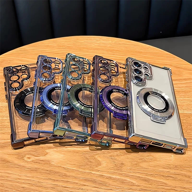 Clever Magnetic Plating Clear Case™