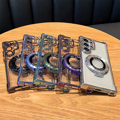 Clever Magnetic Plating Clear Case™