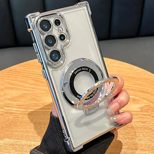 Clever Magnetic Plating Clear Case™