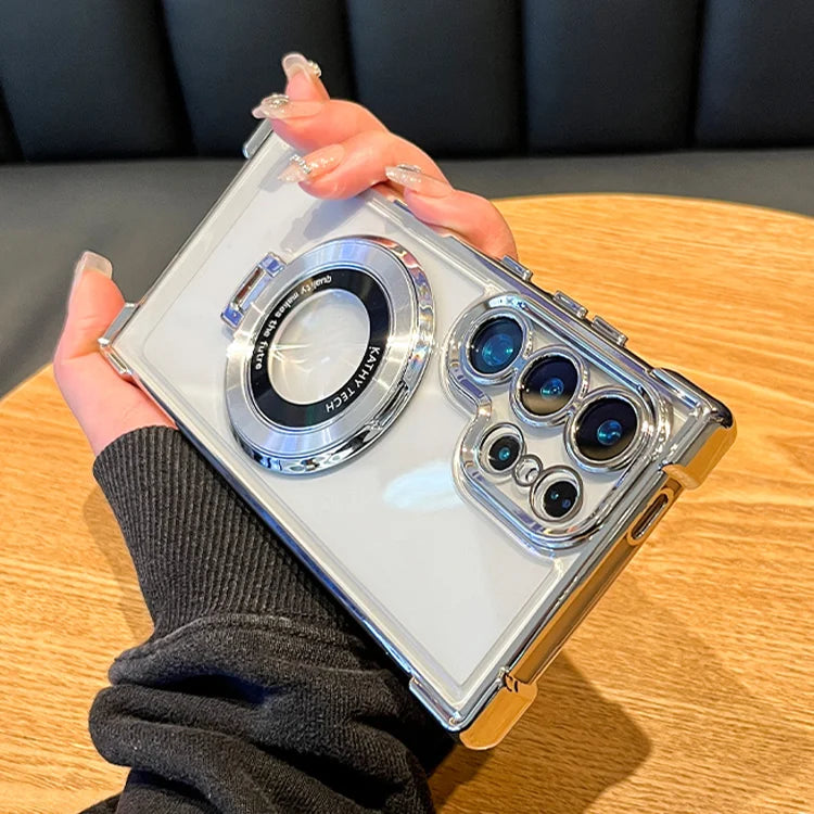 Clever Magnetic Plating Clear Case™
