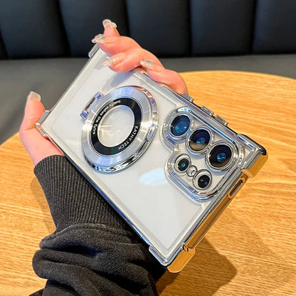 Clever Magnetic Plating Clear Case™