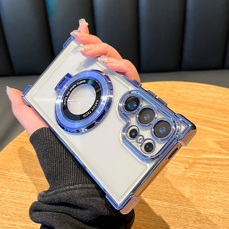 Clever Magnetic Plating Clear Case™