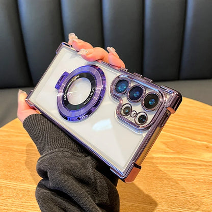 Clever Magnetic Plating Clear Case™