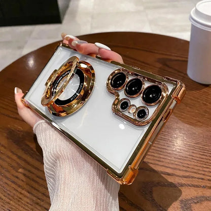Clever Magnetic Plating Clear Case™