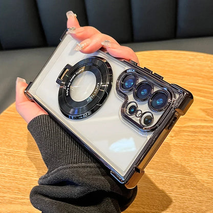 Clever Magnetic Plating Clear Case™