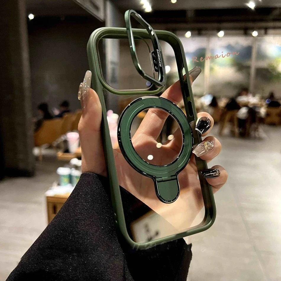 Elegant Magnetic Lens Stand Phone Case™